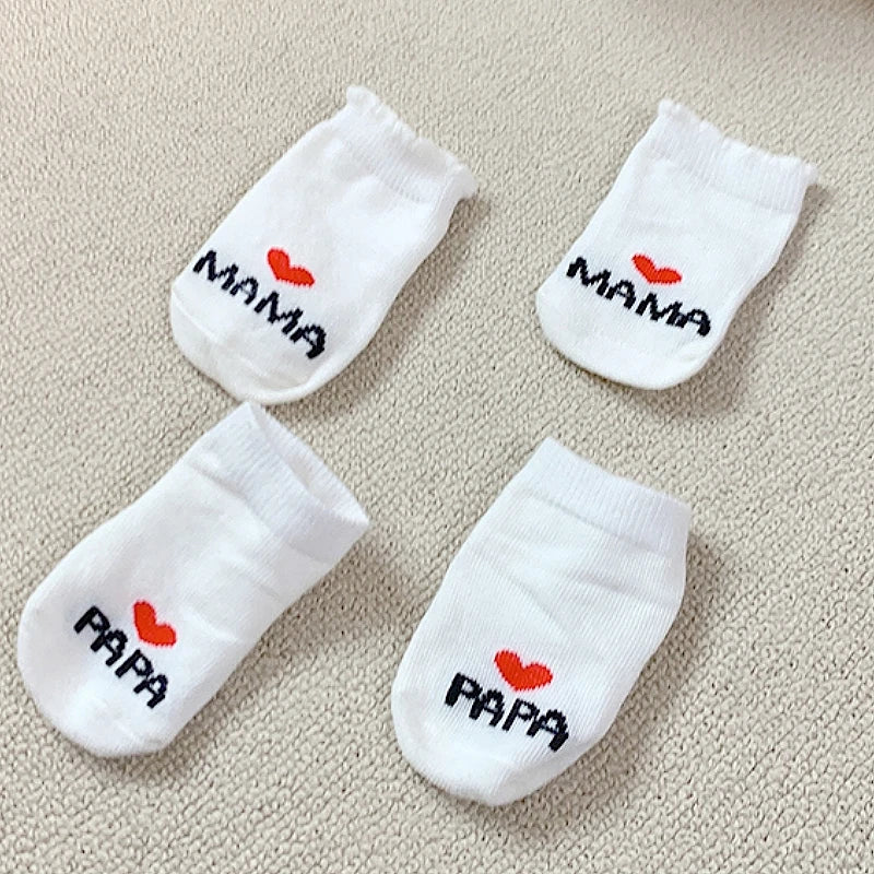 2Pairs Newborn Baby Socks