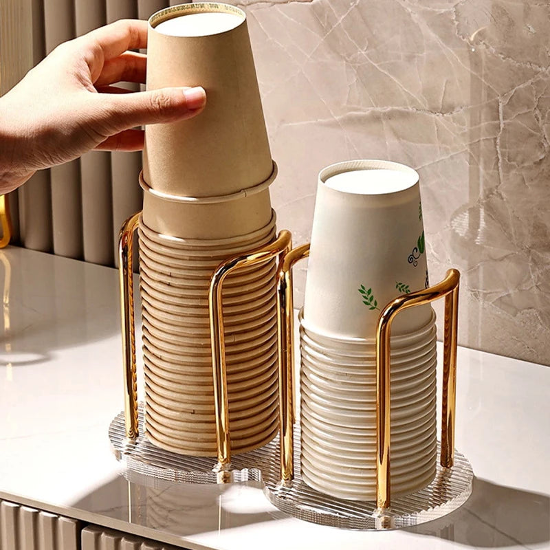 Cup Storage Holder Rack