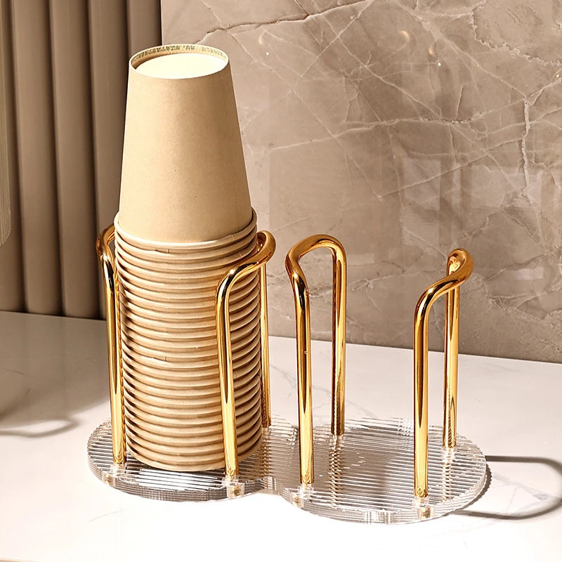 Cup Storage Holder Rack