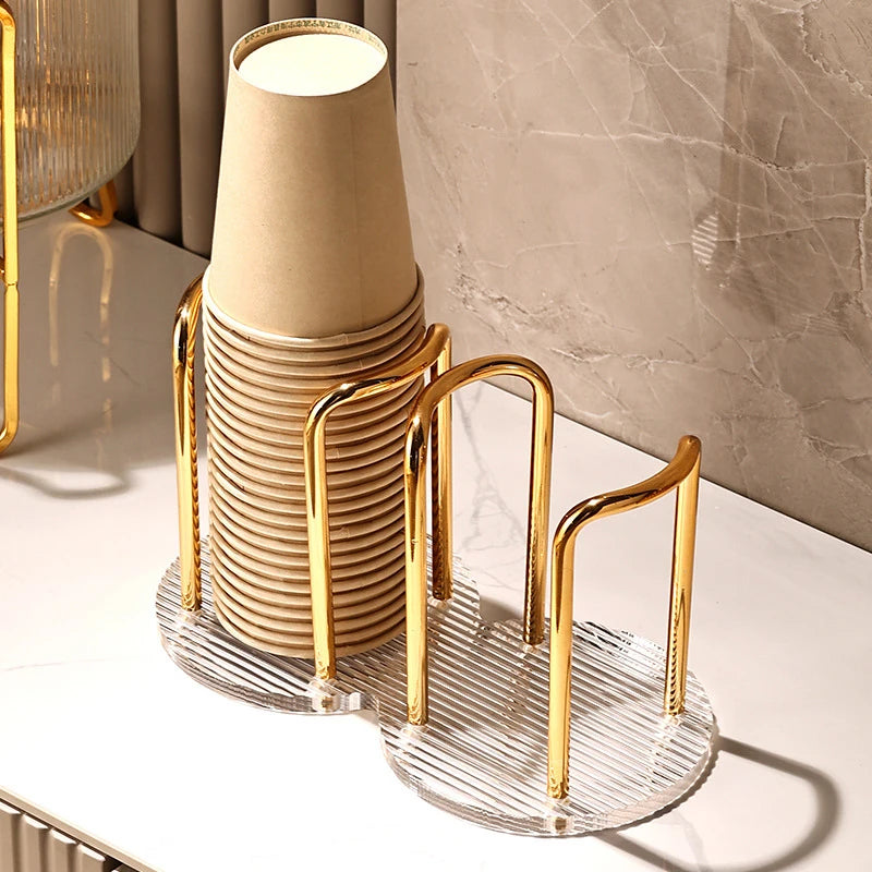 Cup Storage Holder Rack
