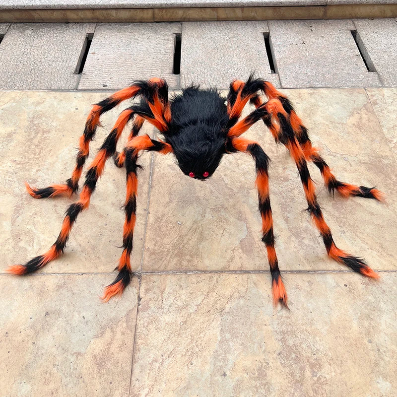 Halloween Black Giant Artificial Spider