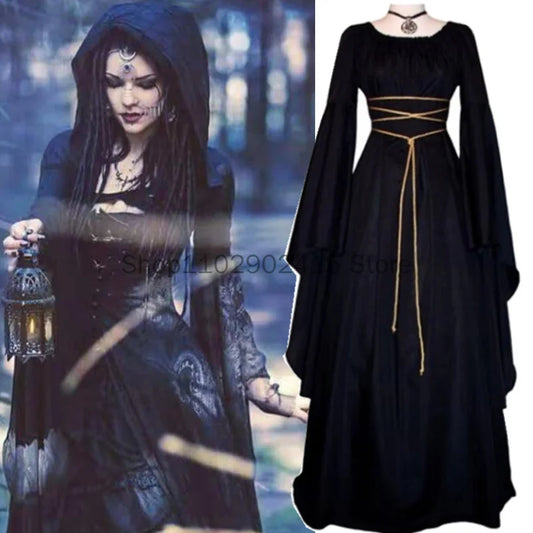 Medieval Witch Dress for Women